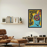 Where Is My Mind' Poster - Mockup 1