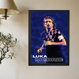 Luka Modric 'Captain Croatia' Poster - Mockup 2