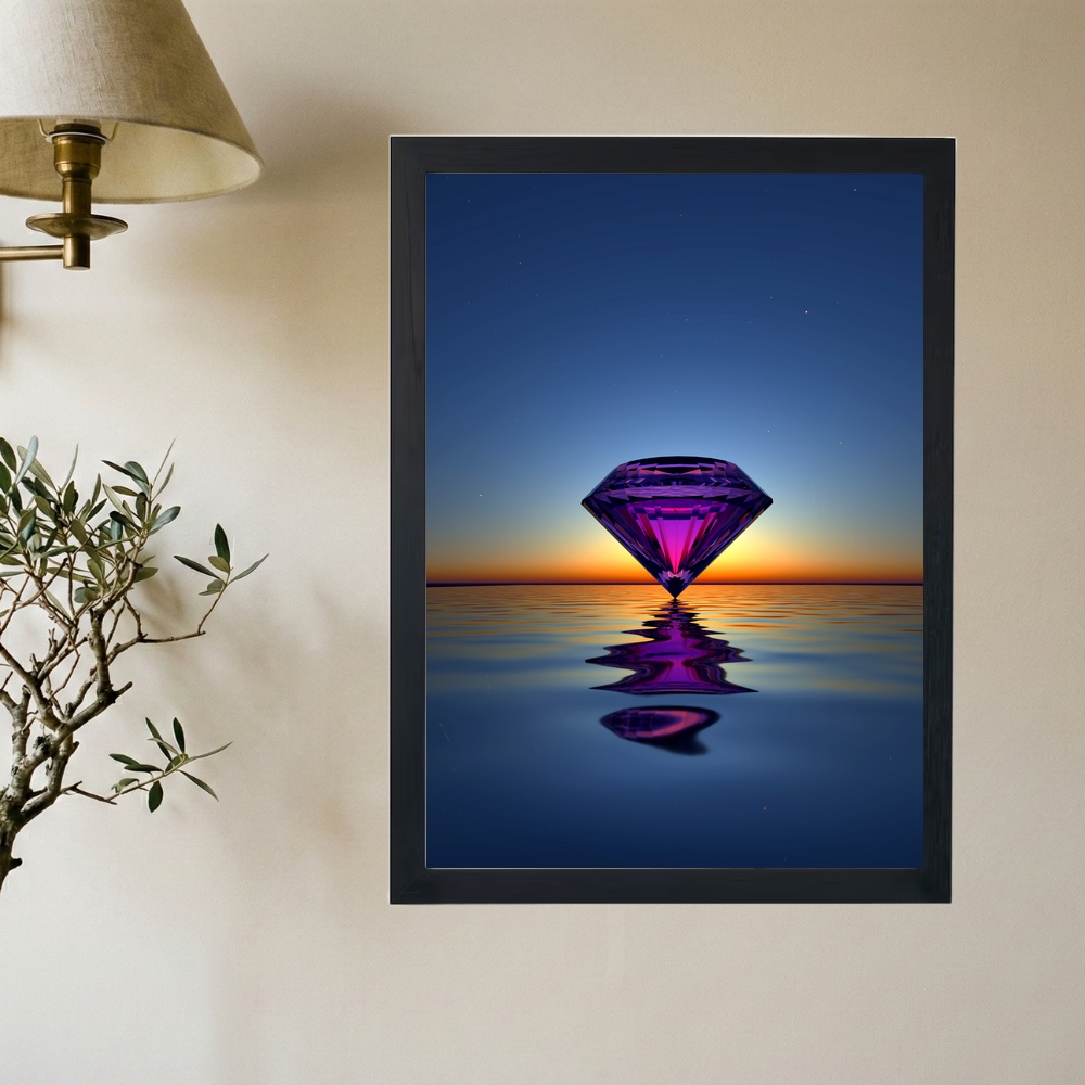 Diamond On The Horizon' Poster - Mockup 2