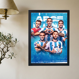 Argentina 'World Cup Champs' Poster - Mockup 2