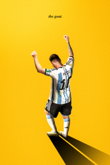 Messi 'The Goat Period' Poster