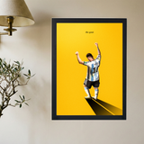Messi 'The Goat Period' Poster - Mockup 2