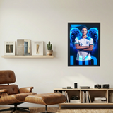 Jude Bellingham 'Future Captain of England' Poster - Mockup 1