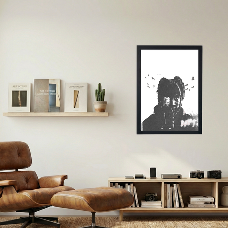 Dro Kenji 'Anywhere But Here' Poster - Mockup 1