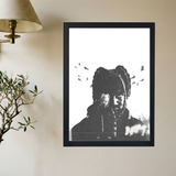 Dro Kenji 'Anywhere But Here' Poster - Mockup 2