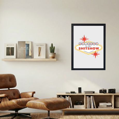 Vegas 'Sh*t Show' Poster - Mockup 1