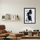 Polo G 'Black & White' Poster - Mockup 1