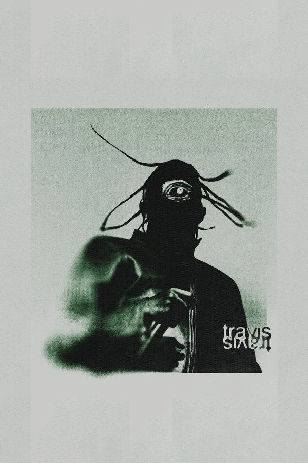 Travis Scott 'Blurred Scott' Poster