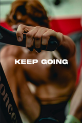 Keep Going Rowing' Poster