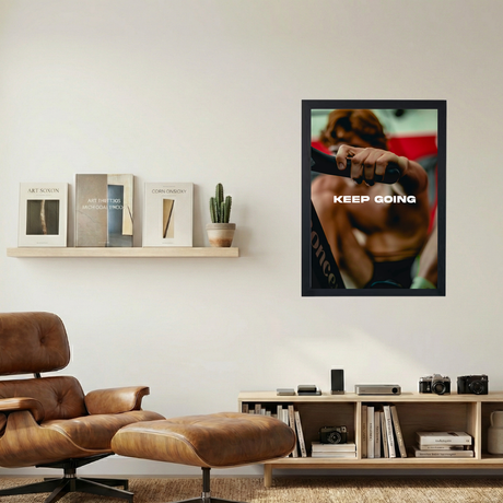 Keep Going Rowing' Poster - Mockup 1
