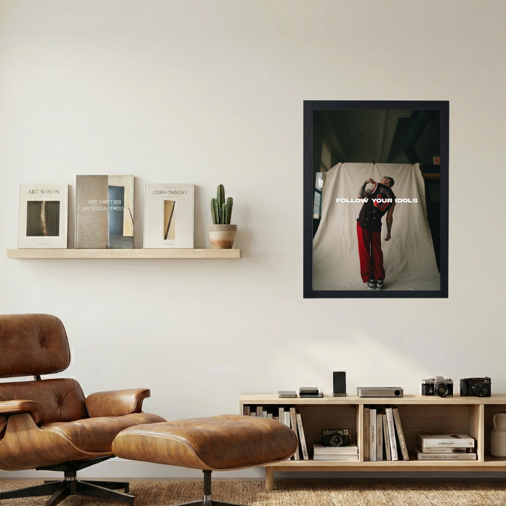 Follow Your Idols' Poster - Mockup 1