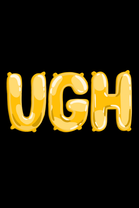 Black 'Ugh' Poster