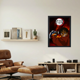 21 Savage 'Demon Slayer' Poster - Mockup 1