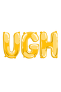 White 'Ugh' Poster