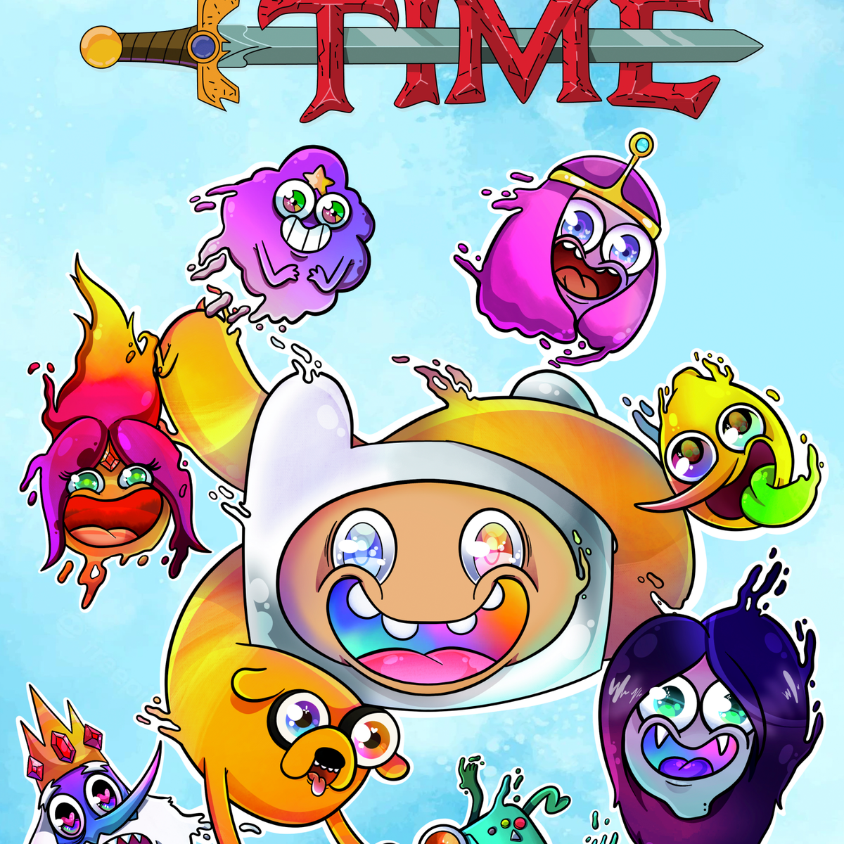 Adventure Time' Poster – PRNTD