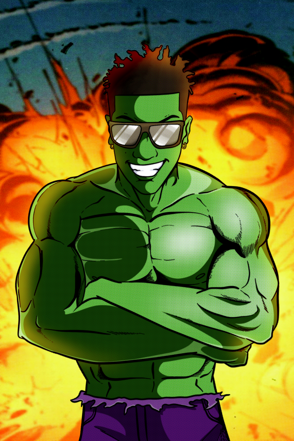 The Incredible Hulk' Poster