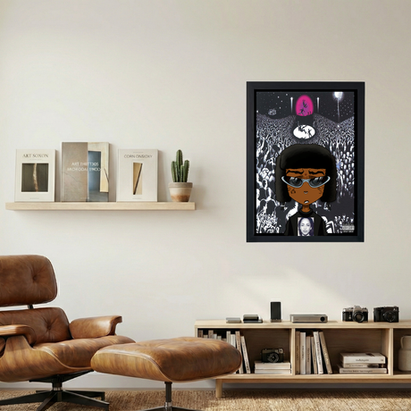Lil Uzi Vert 'Just Wanna Rock' Poster - Mockup 1
