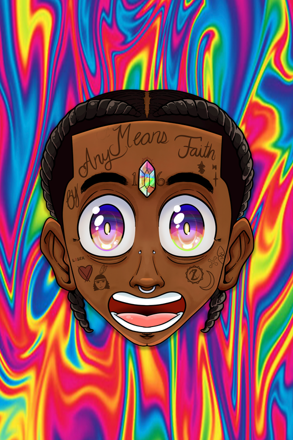 Lil Uzi Vert 'Any Means Faith' Poster