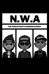 N.W.A 'The Worlds Most Dangerous Group' Poster