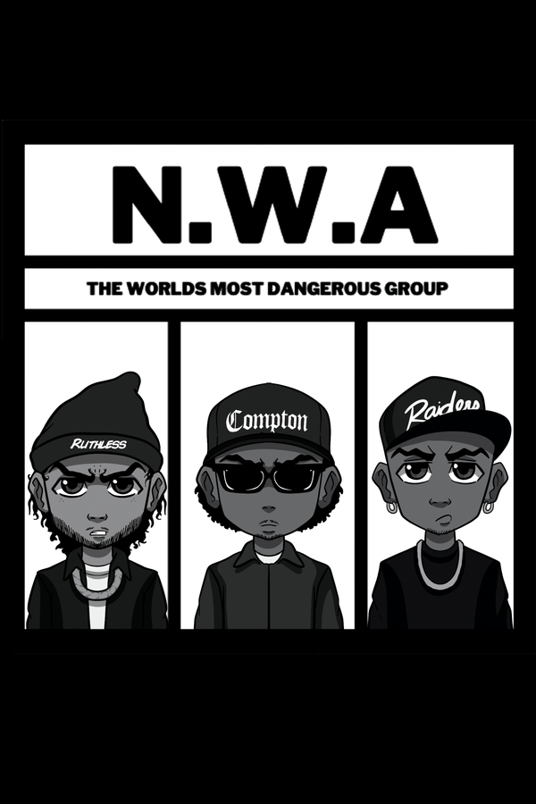 N.W.A 'The Worlds Most Dangerous Group' Poster