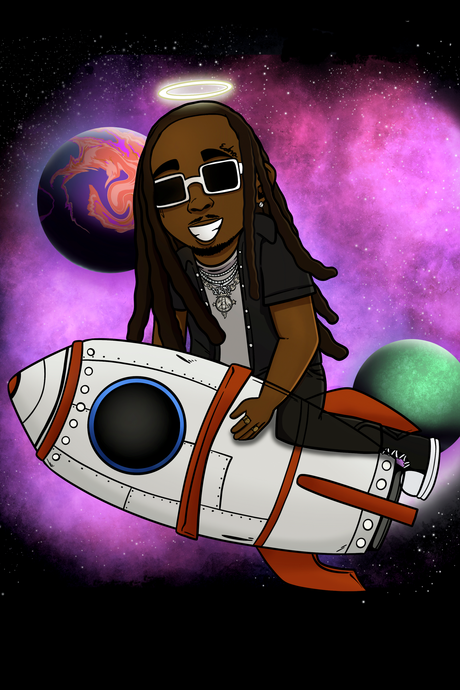 Takeoff 'Outer Space' Poster