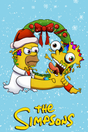 The Simpsons 'Christmas Bart' Poster - Mockup 1