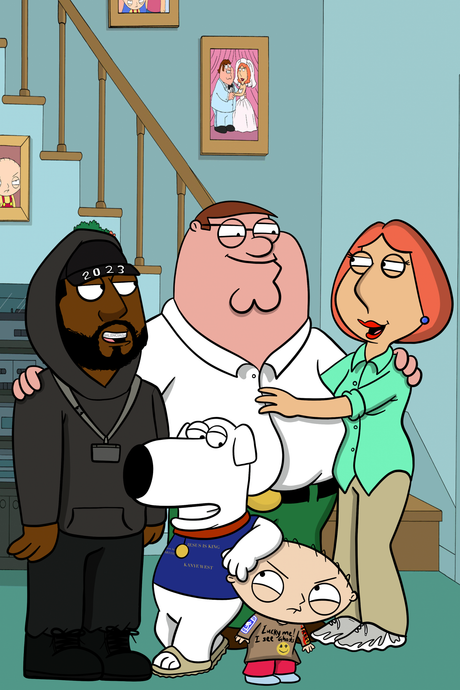 Kanye West x The Griffins 'Ye Is A Family Guy' Poster