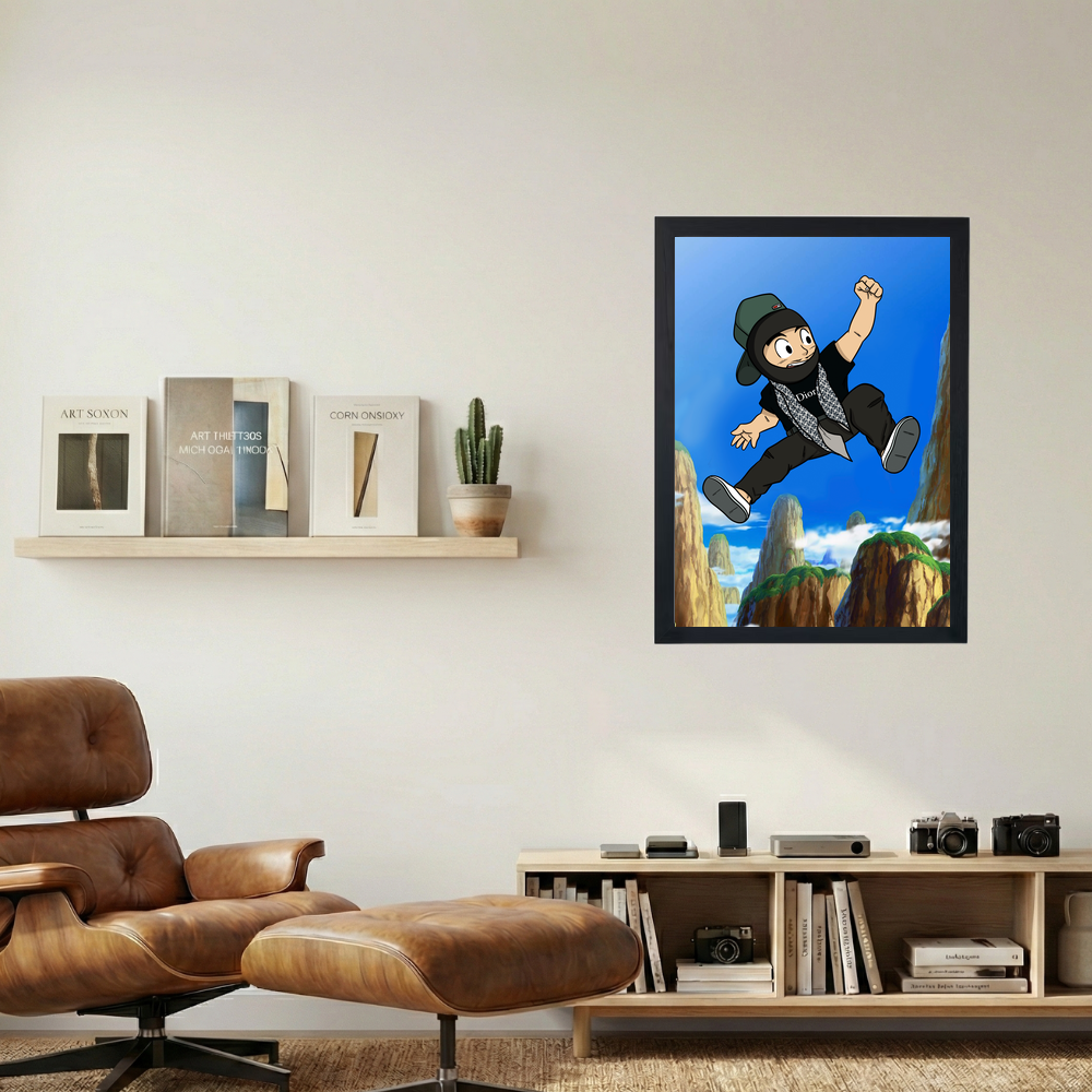 Frank Ocean 'Blond Oil' Poster - Mockup 1