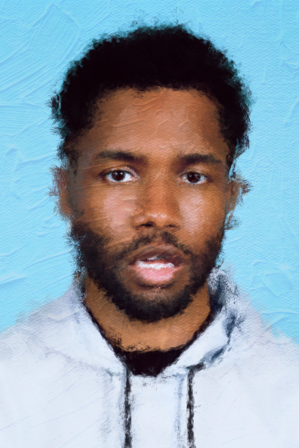 Frank Ocean 'Portrait Oil' Poster