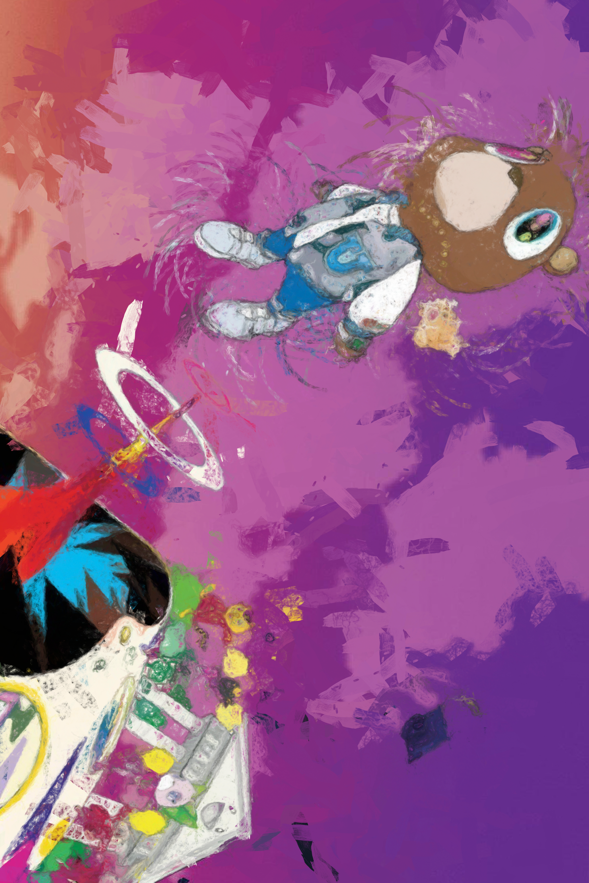Kanye West 'Graduation Oil' Poster