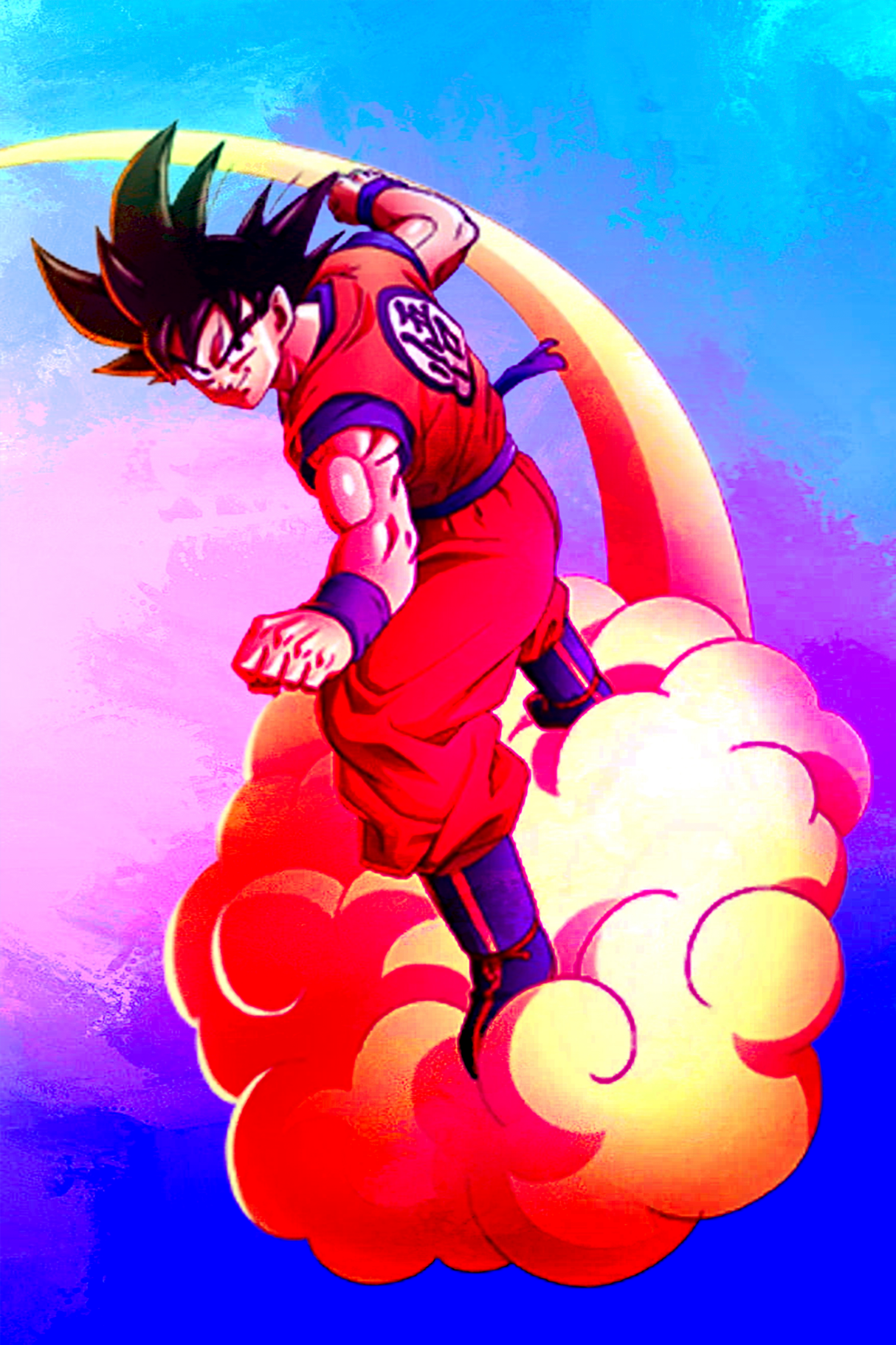 Goku 'Colorful' Poster