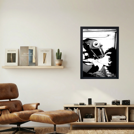 Cowboy Bebop 'Barrel Of A Gun' Poster - Mockup 1