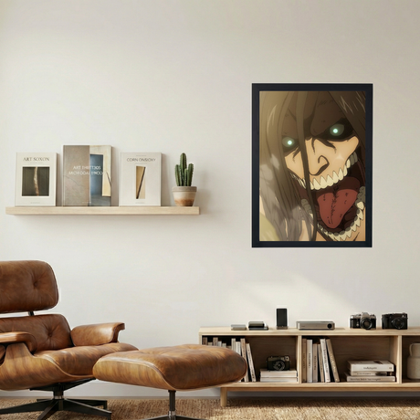 Attack On Titans 'Eren Teeth' Poster - Mockup 1
