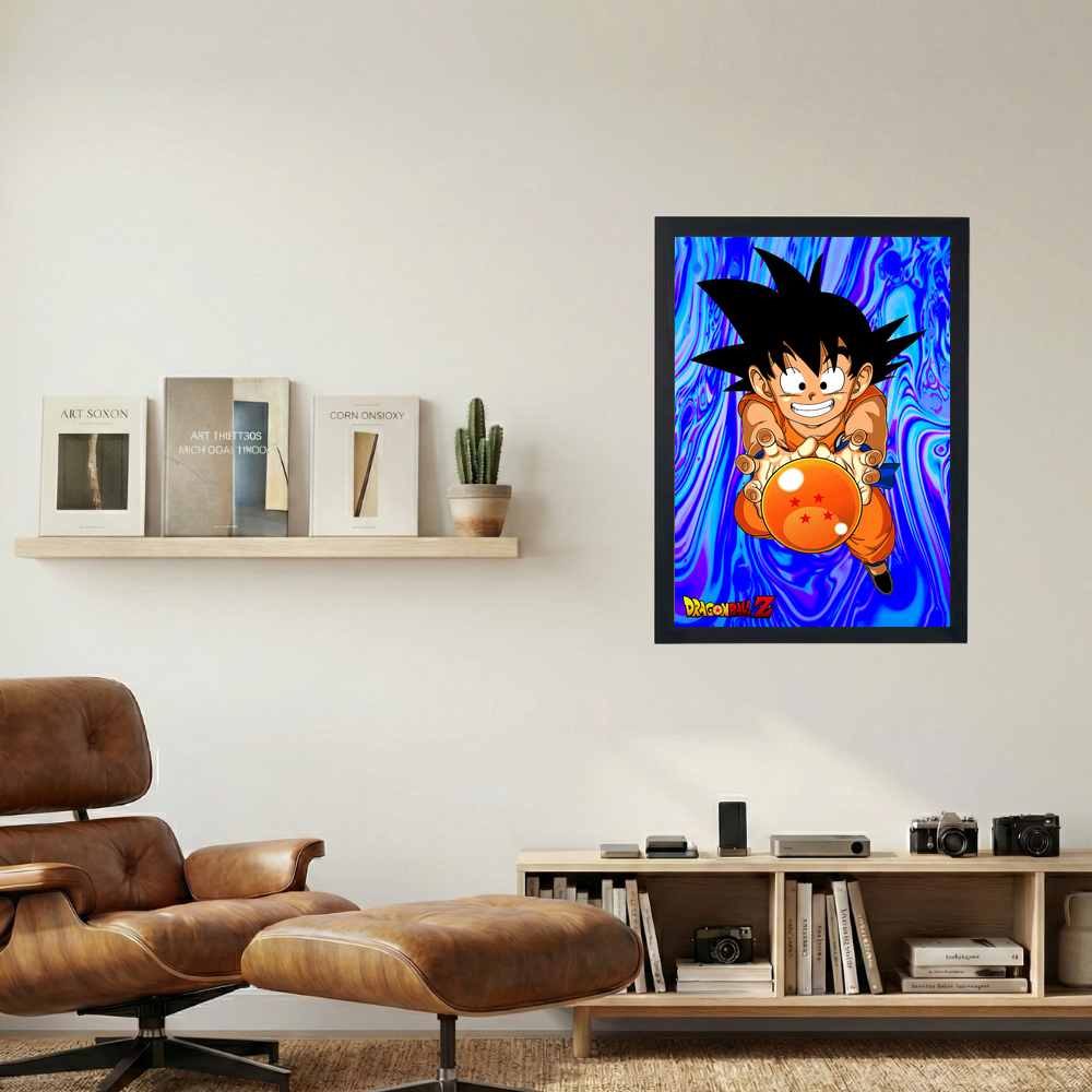 Dragon Ball Z 'Goku' Poster - Mockup 1