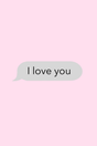 ILY' Text Poster