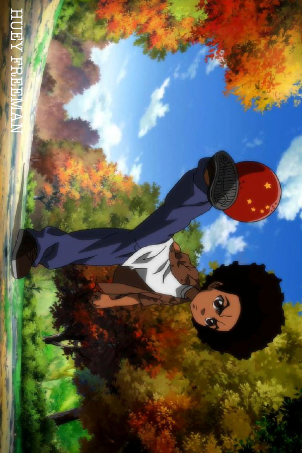 Boondocks 'Huey Red Ball' Poster