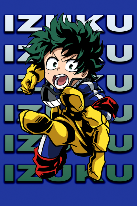 Izuku' Poster - Mockup 1