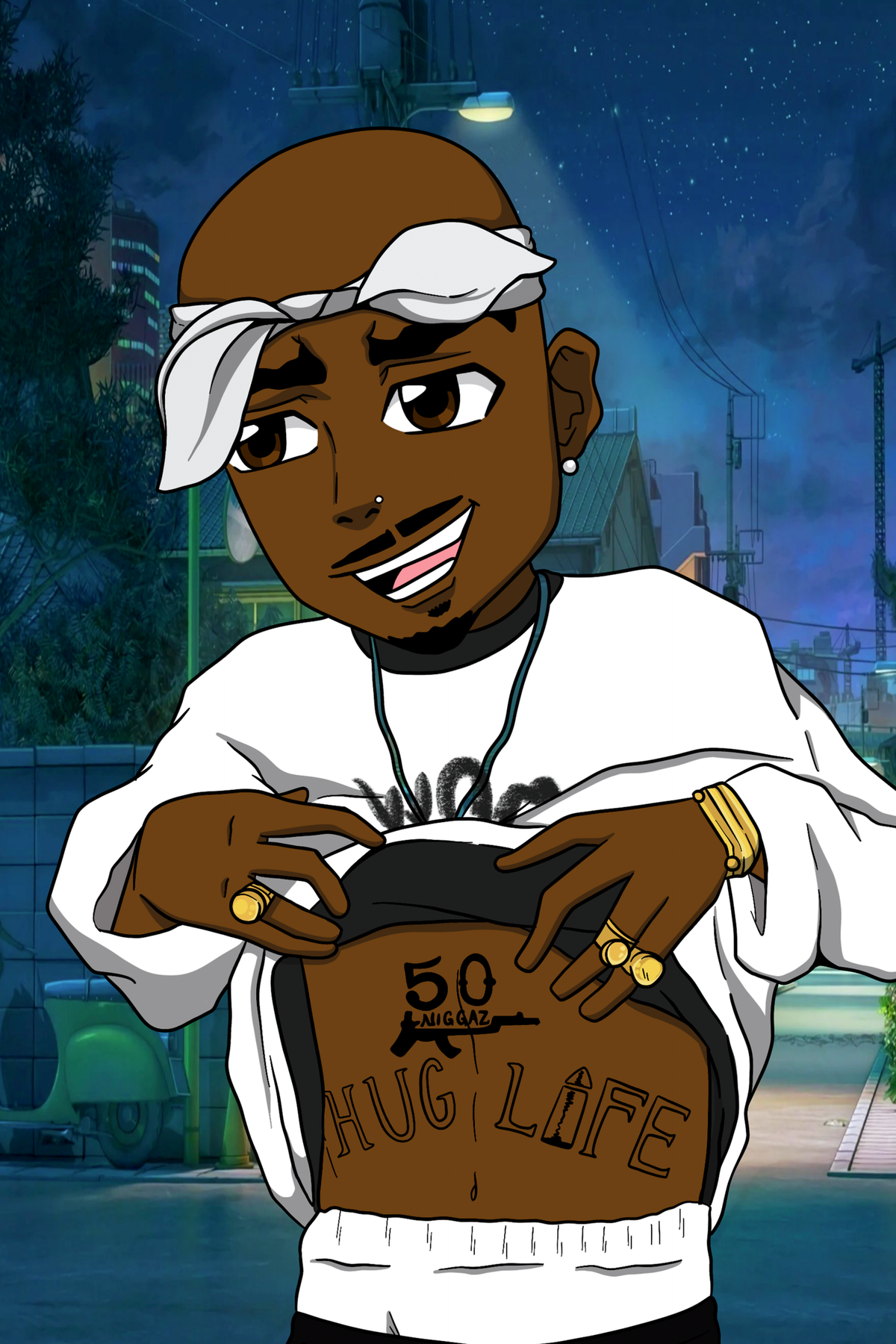 The Boondocks 'Tupac' Poster