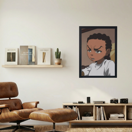 The Boondocks 'Riley' Poster - Mockup 1