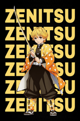 Zenitsu' Poster - Mockup 1