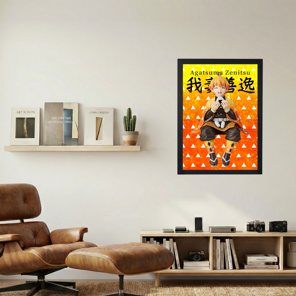 Zenitsu 'Agatsuma' Poster - Mockup 1