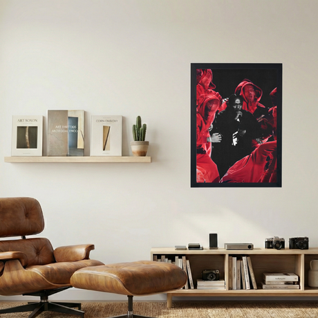 Kendrick Lamar 'Damn Damn Damn' Poster - Mockup 1