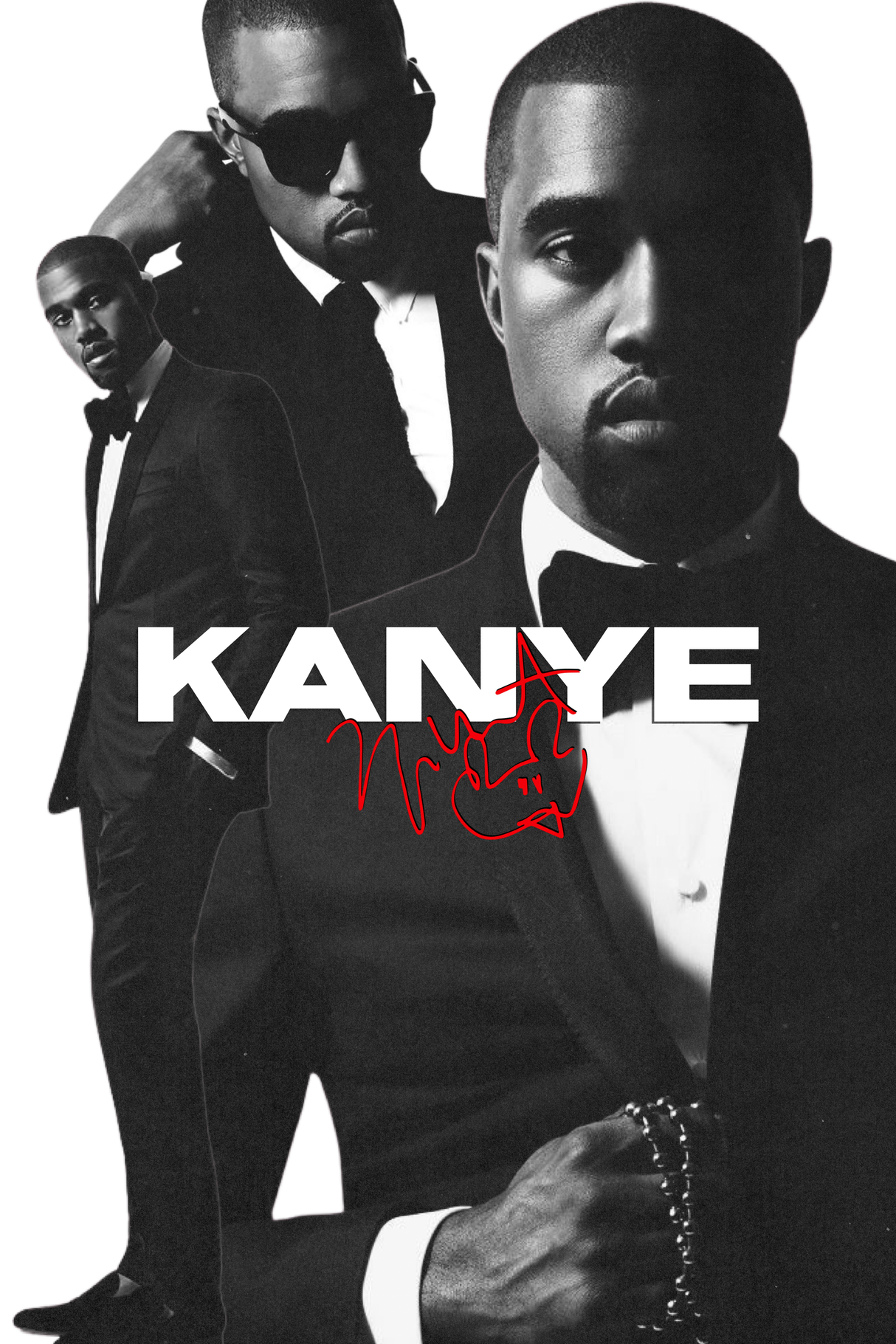 Kanye West 'Tuxedo' Poster