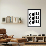 CHILL Poster - Mockup 1