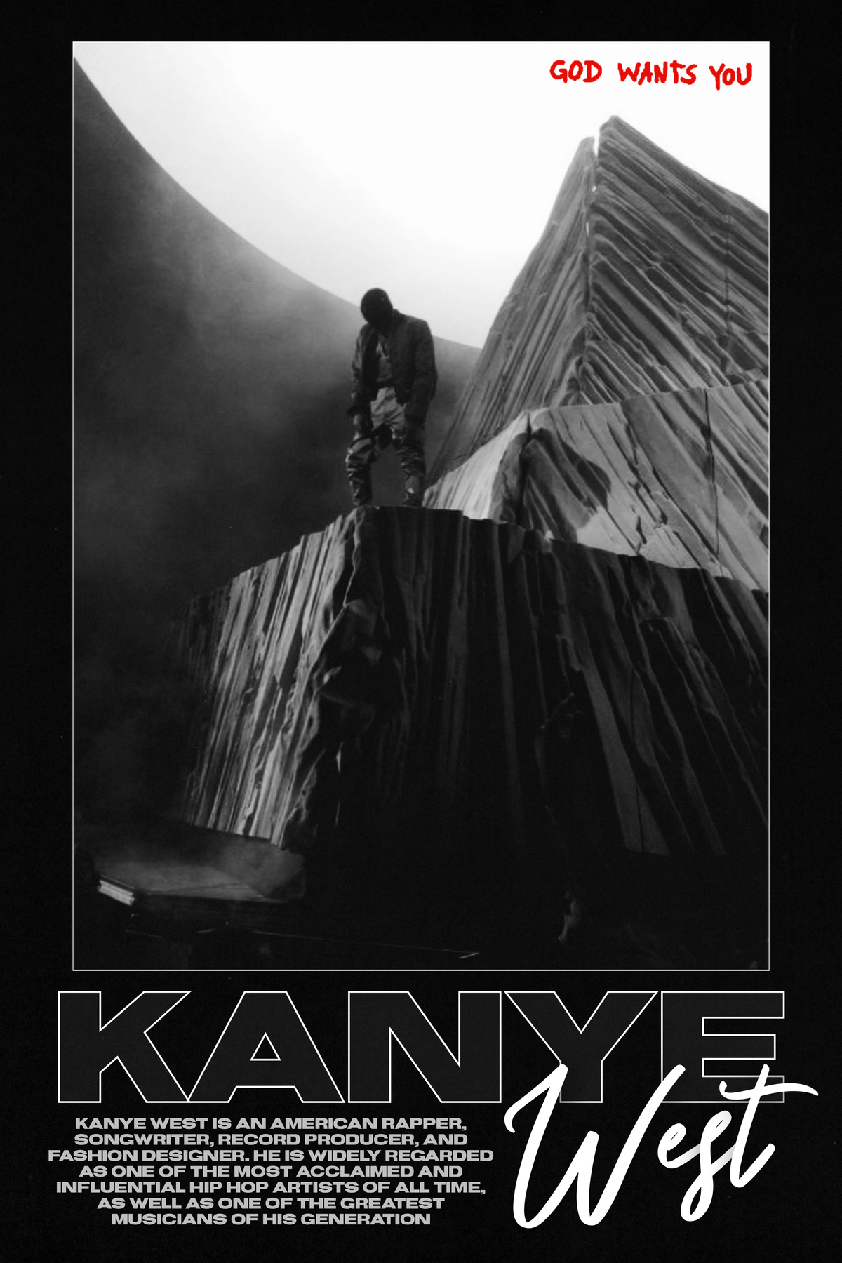 Kanye West 'God Wants You' Poster