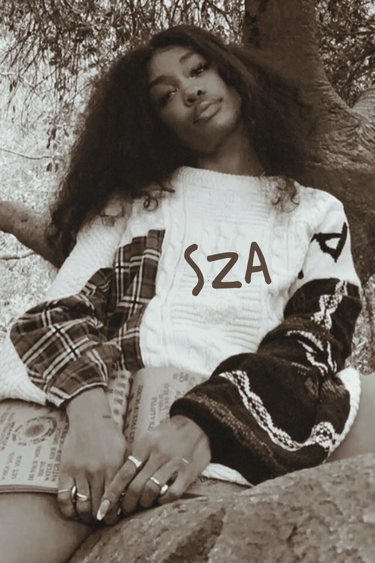 SZA 'Sittin In A Chair' Poster