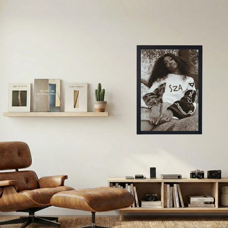 SZA 'Sittin In A Chair' Poster - Mockup 1
