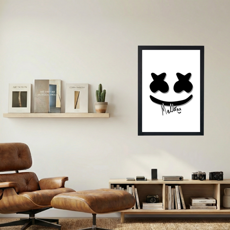 Marshmello 'Happier' Poster - Mockup 1