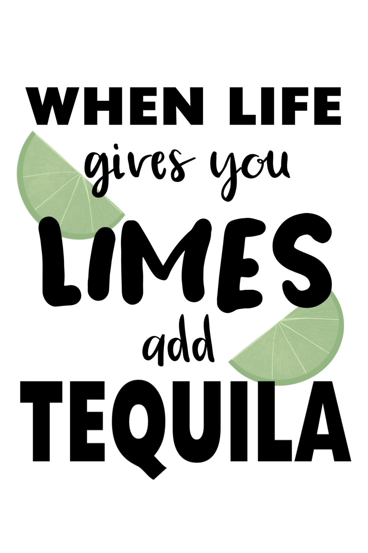 Add Tequila' Poster