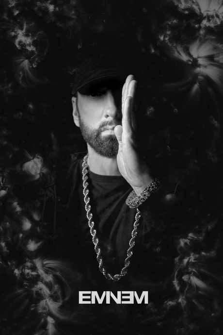 Eminem 'Hand To The Face' Poster - Mockup 1
